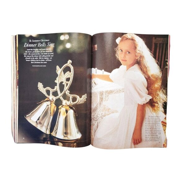 Vintage Victoria Magazine (Dec 1990) | Christmas Issue | Fair Condition - Picture 10 of 13